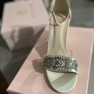 Kate Whitcomb Block Heels (Ivory)